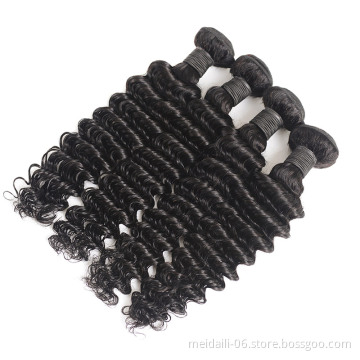Raw Indian temple hair weave wholesale vendors deep curly virgin 100 human free sample hair bundles hair